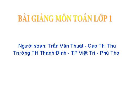 Phép trừ trong phạm vi 3