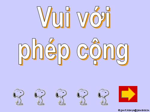 Vui với phép cộng