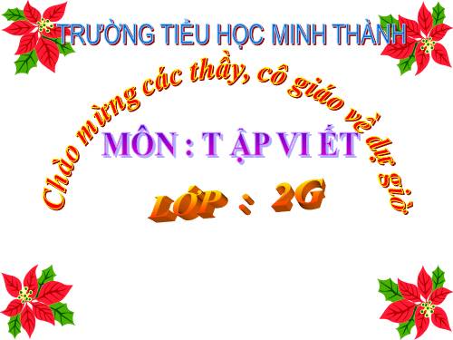 Tuần 8. Chữ hoa: G