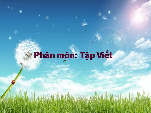 Tuần 11. Chữ hoa: I