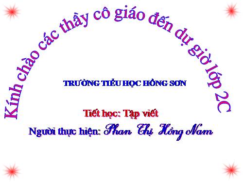 Tập viết lớp 2: Chữ hoa R