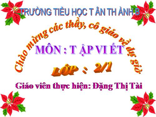 Tuần 8. Chữ hoa: G