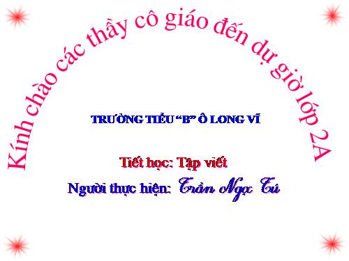 Tuần 21. Chữ hoa: R