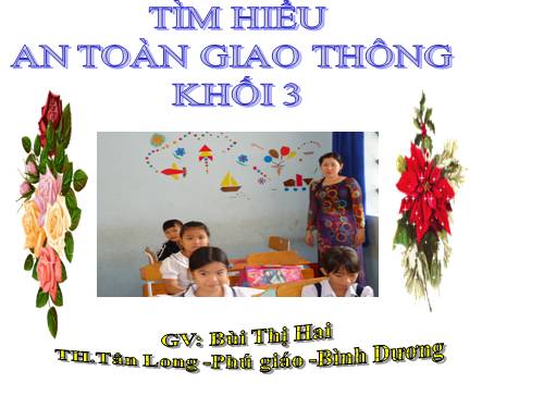 TRÒ CHƠI ATGT KHOI 2