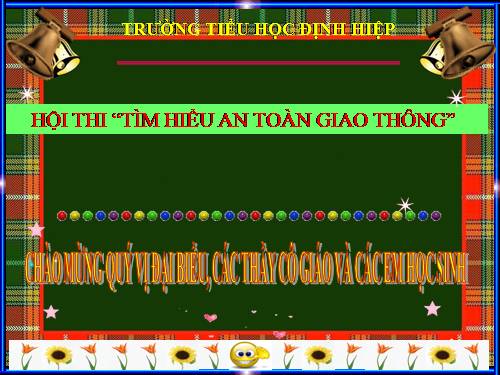 an toan giao thong lớp 3