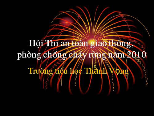 Cuộc thi an toàn giao thông cho tiểu học