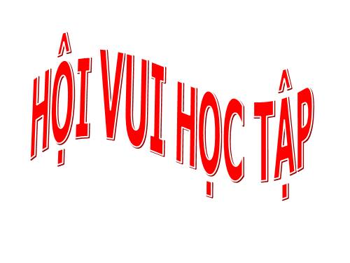 Hoi vui hoc tap thang 11