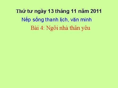 Giao duc nep song thanh lich, van minh cho hoc sinh