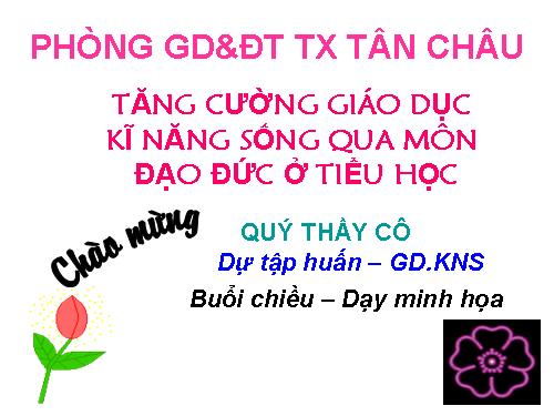 Tài liệu báo cáo - KNS - Khối 3