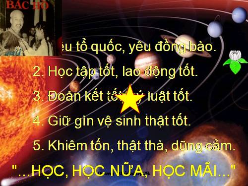 5 điều Bác Hồ dạy