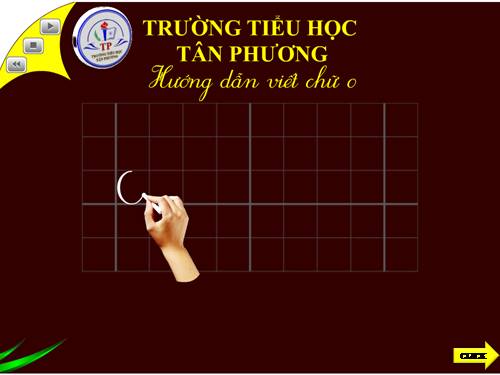 Hướng dẫn viết chữ o (hay và đẹp)