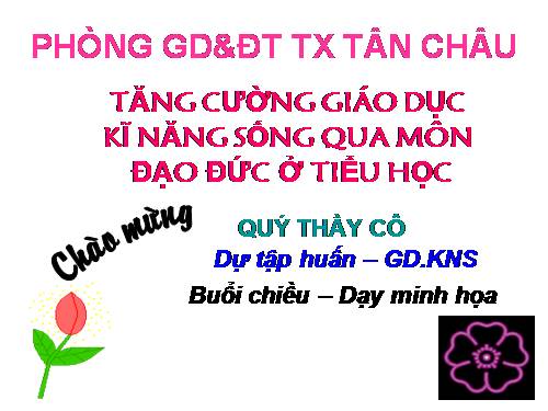 Tài liệu báo cáo - KNS - Khối 1