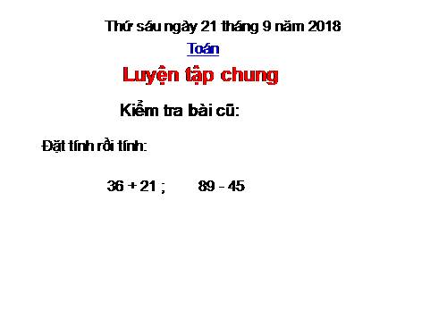 Luyện tập chung Trang 11