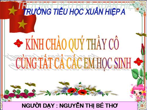 Hình chữ nhật - Hình tứ giác