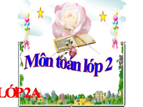 Toán 2.Tuần 27