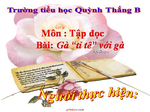 Tập đọc 2.Tuần 17