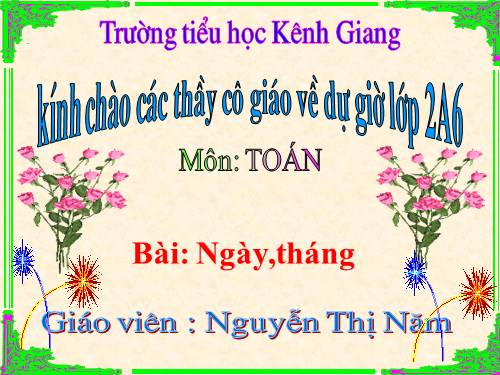 Toán 2. Tuần 16