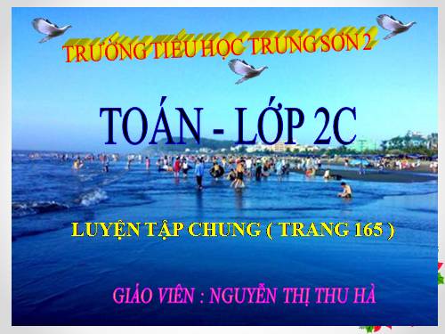 luyen tập chung - trang 165