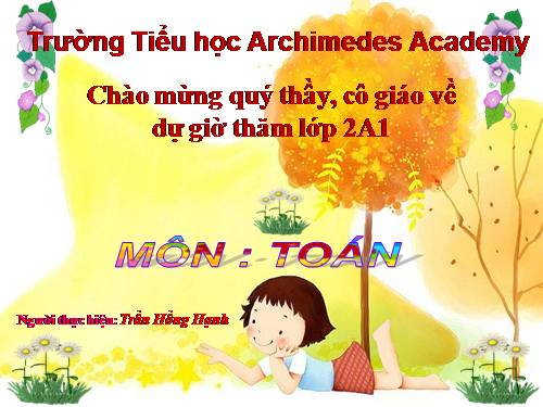 Các số có ba chữ số