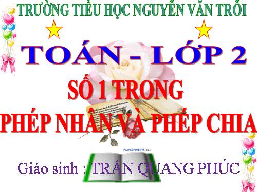 Số 1 trong phép nhân và phép chia