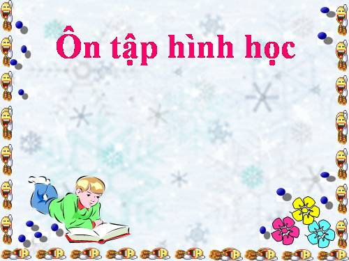 Ôn tập về hình học