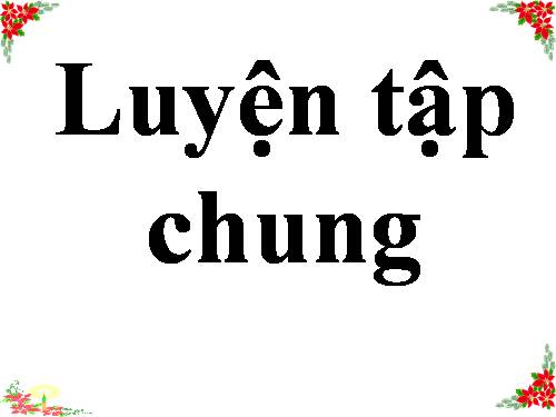 Luyện tập chung Trang 81