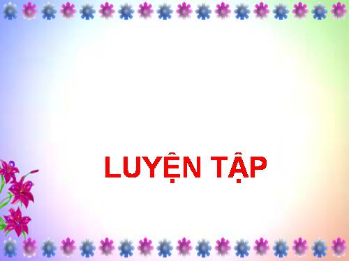 Luyện tập Trang 60