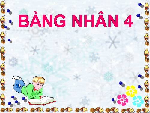 Bảng nhân 4