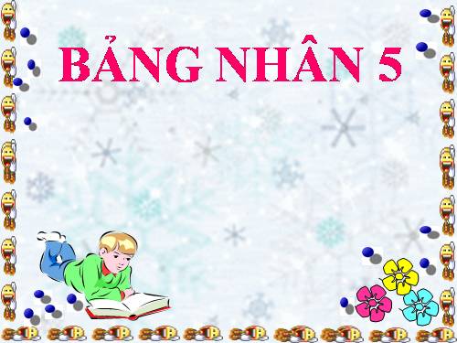 Bảng nhân 5