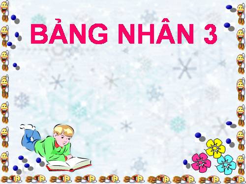 Bảng nhân 3