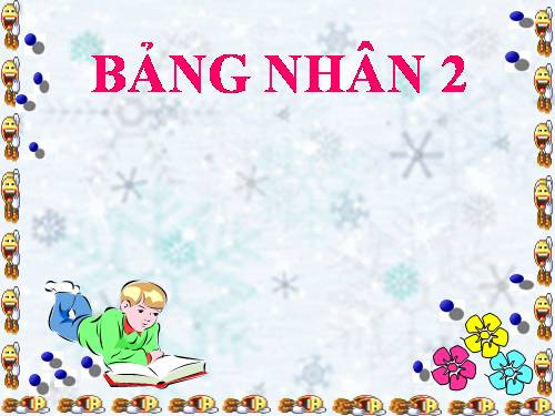 Bảng nhân 2