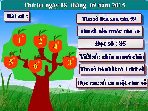 Ôn tập các số đến 100