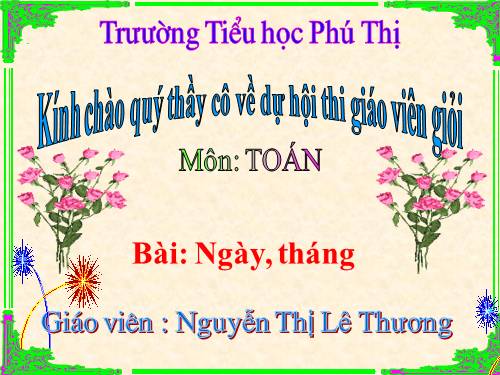 Ngày, tháng