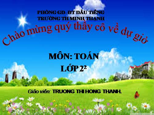 Tìm một số hạng trong một tổng