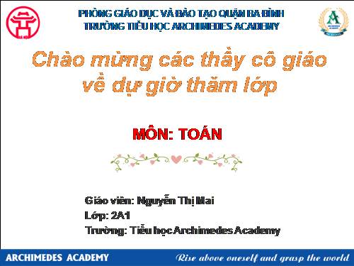 Thực hành xem đồng hồ