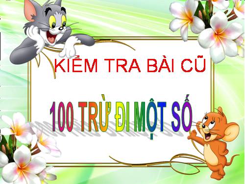 Tìm số trừ