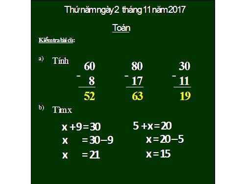 12 trừ đi một số: 12 - 8