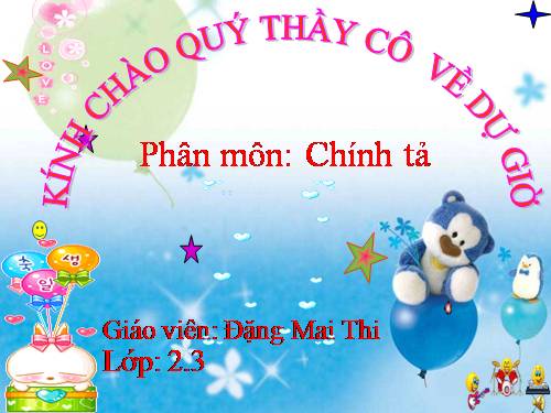 Chính tả 2. Tuần 8. Nghe-viết: Bàn tay dịu dàng