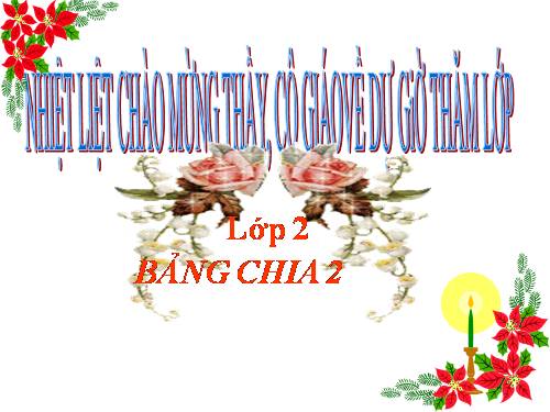 Bảng chia 2