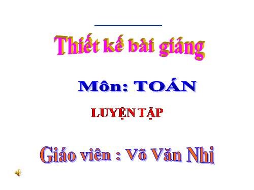 Luyện tập Trang 51