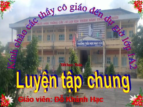 Luyện tập chung Trang 166