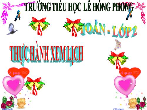 Thực hành xem đồng hồ