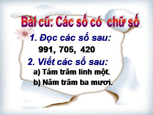 So sánh các số có ba chữ số