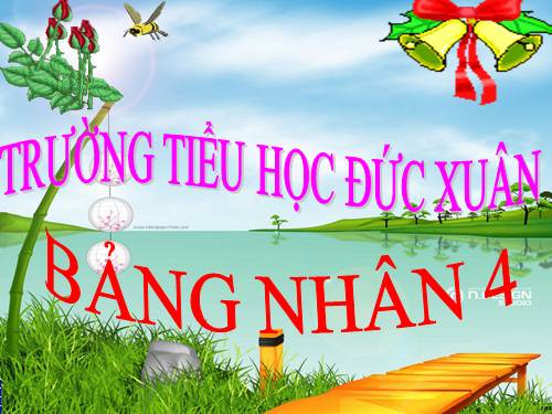 Bảng nhân 4