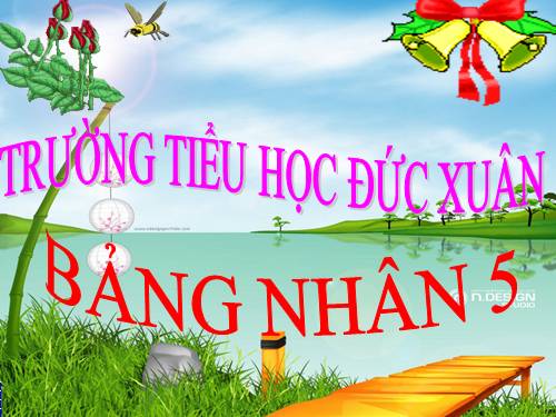 Bảng nhân 5