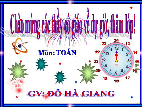 Thực hành xem đồng hồ