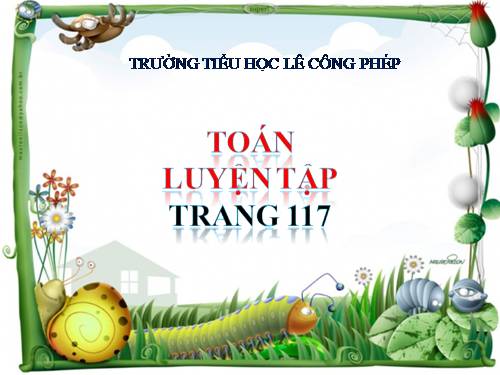 Luyện tập Trang 117