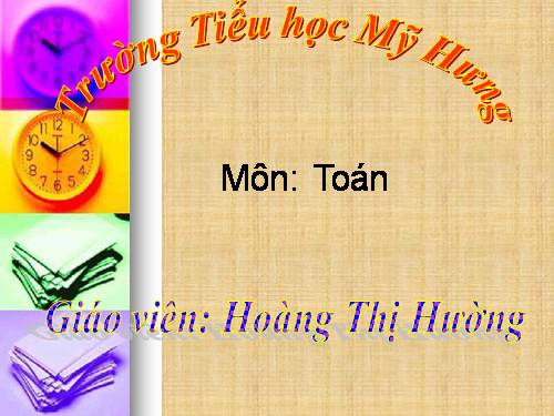 Tìm một số hạng trong một tổng