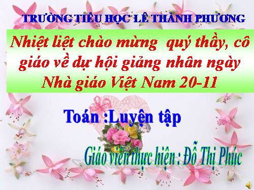 Luyện tập Trang 60