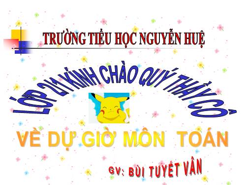 Bài toán về ít hơn